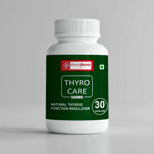 Thyro Care 500mg Capsule – Natural Thyroid Function Regulator (30 Capsule)