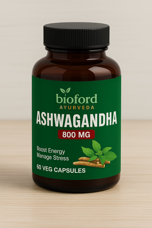 Aswagandha 800mg Capsule for Stress Relief 60 veg Capsule