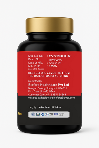 BharatBiotek Horse Power Capsule |
Premium Ayurvedic Stamina Booster for Men – 30 Capsules